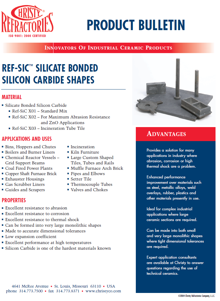 silicon carbide product bulletins 3